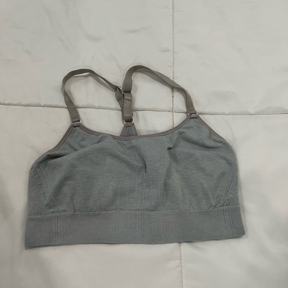 walmart sports bra grey